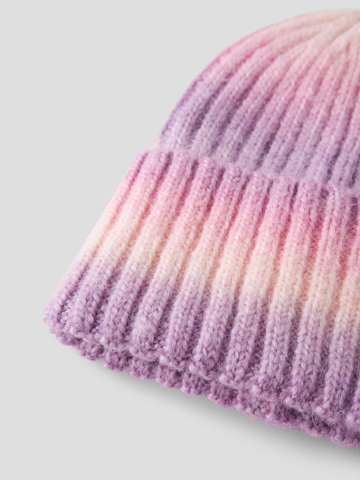 Name It Marshmellow Strikkelue - Wild Orchid for barn - Brobrobrille