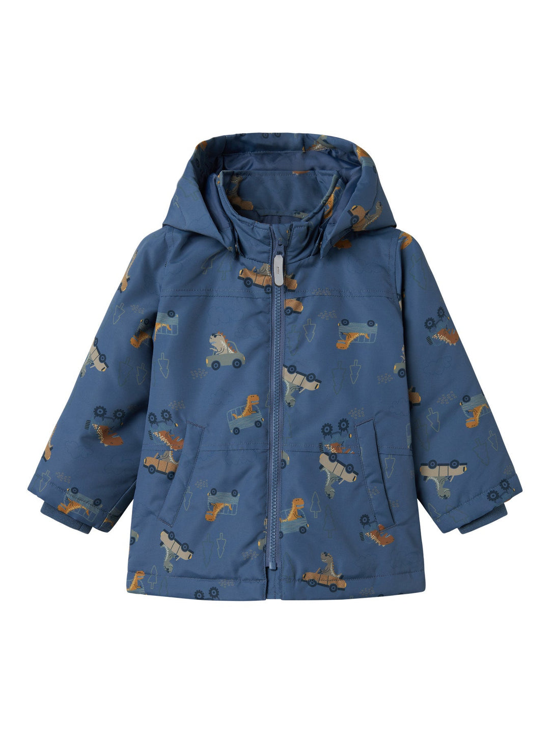 Name It MAX PA Jakke - Vintage Indigo Dino Car for barn - Brobrobrille
