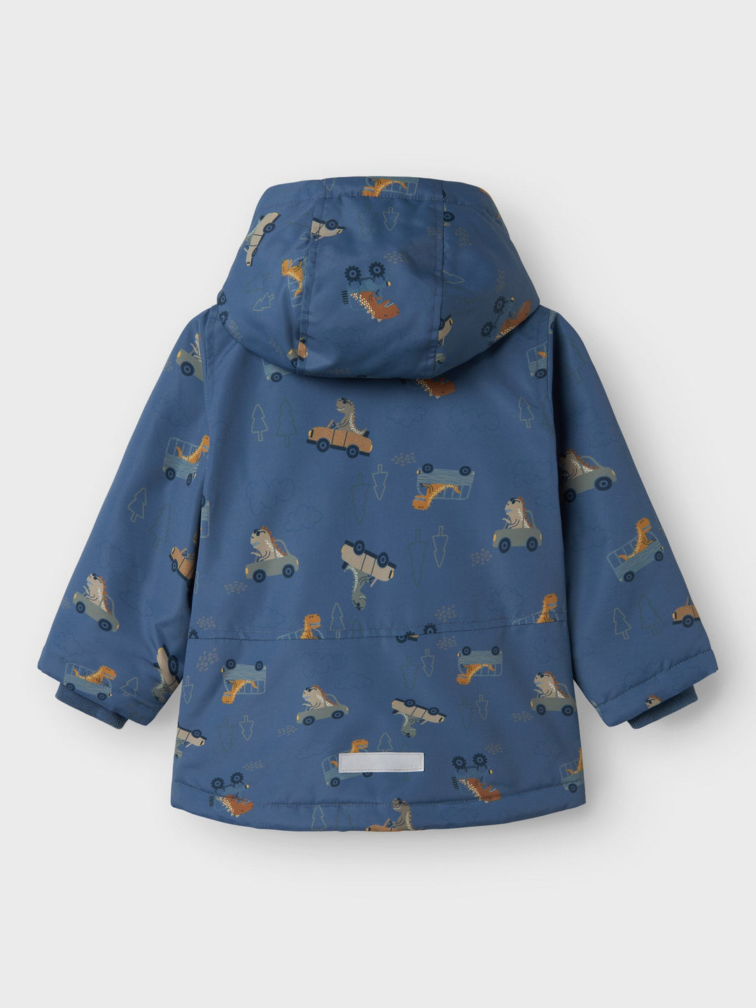 Name It MAX PA Jakke - Vintage Indigo Dino Car for barn - Brobrobrille