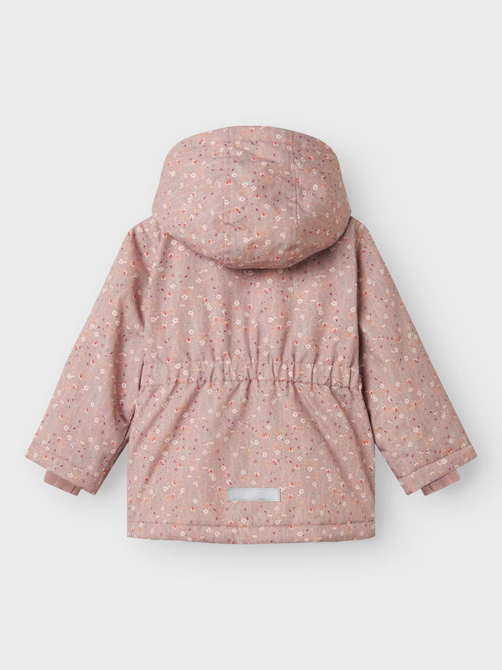 Name It MAXI PA Jakke – Woodrose Flower for barn - Brobrobrille