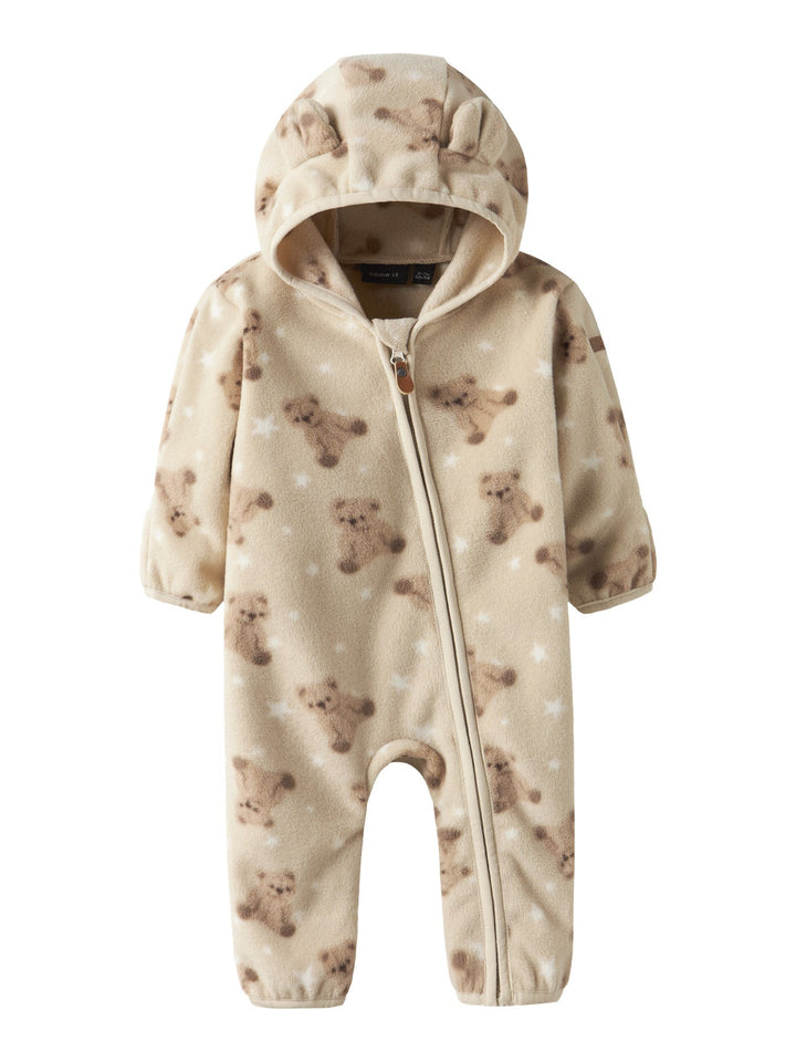 Name It Meeko Fleece Dress - Peyote for barn - Brobrobrille
