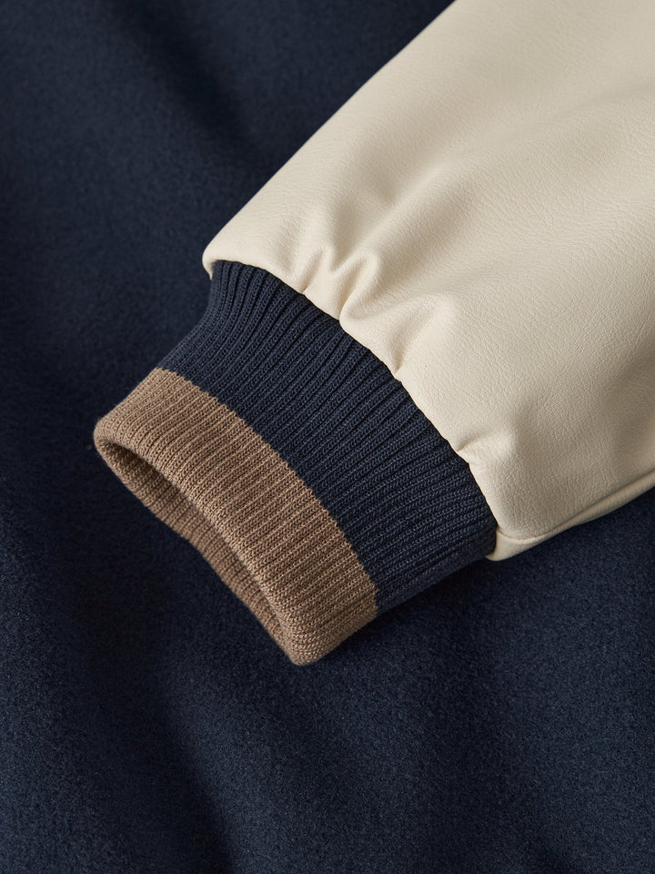 Name It Mikado Varsity Jakke Barn – Navy Blazer for barn - Brobrobrille