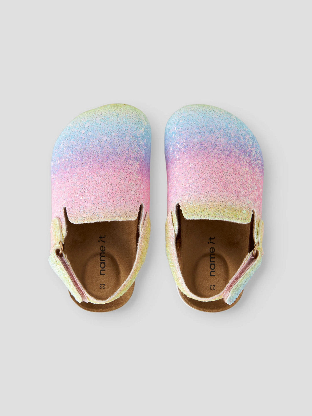 Name It Navery Mules - Cradle Pink Rainbow for barn - Brobrobrille