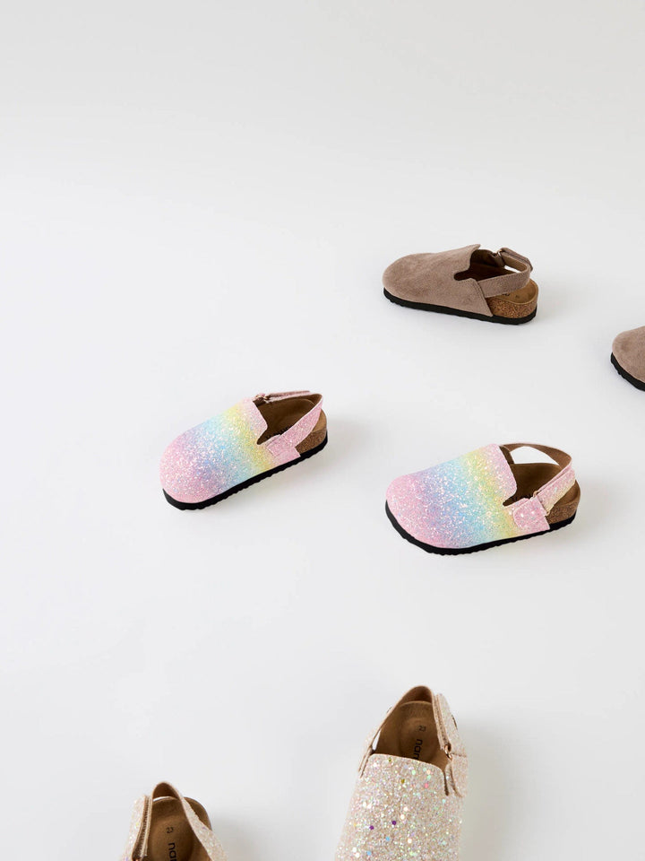 Name It Navery Mules - Cradle Pink Rainbow for barn - Brobrobrille