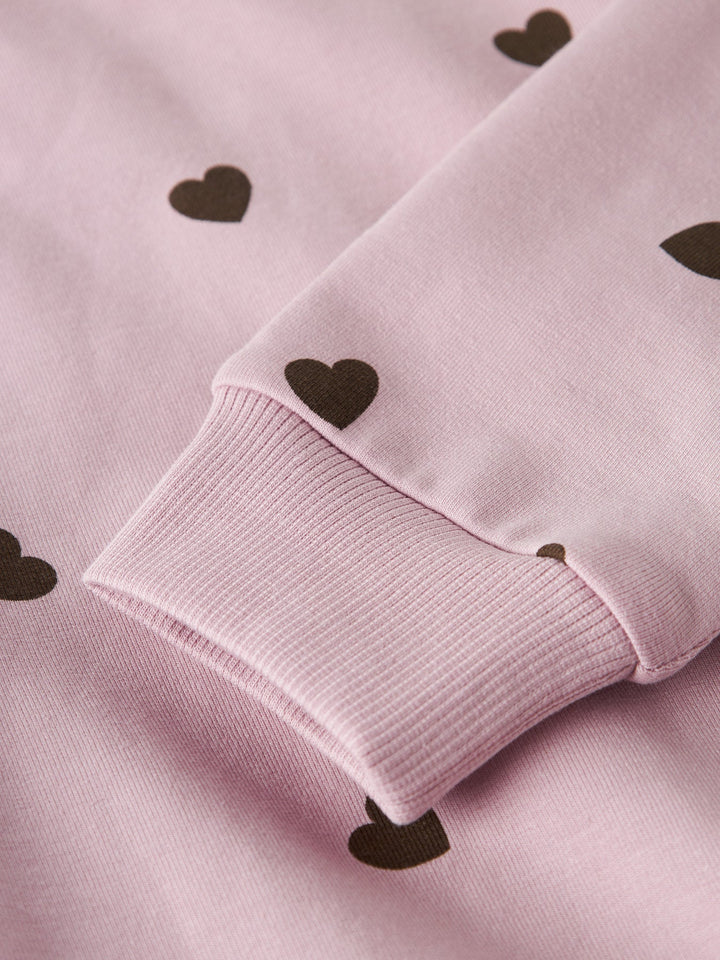 Name It Neheart sweatgenser – Burnished Lilac for barn - Brobrobrille