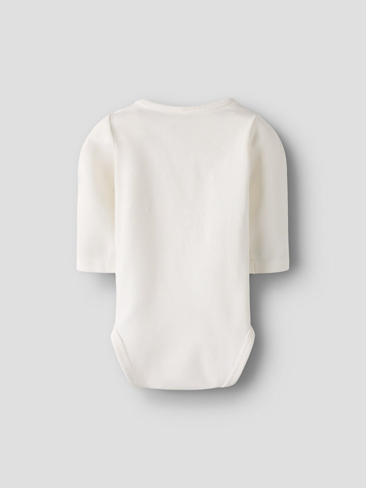 Name It Niva langermet body – Cloud Dancer for barn - Brobrobrille