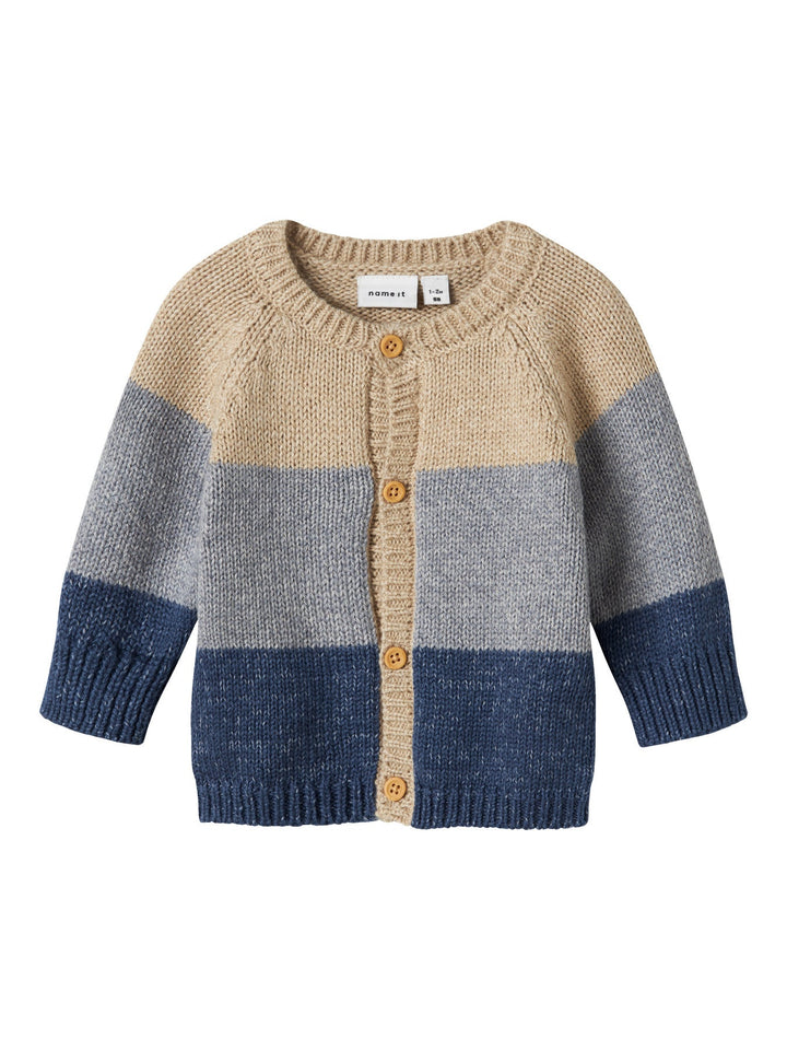 Name it Noller Cardigan – Insignia Blue for barn - Brobrobrille