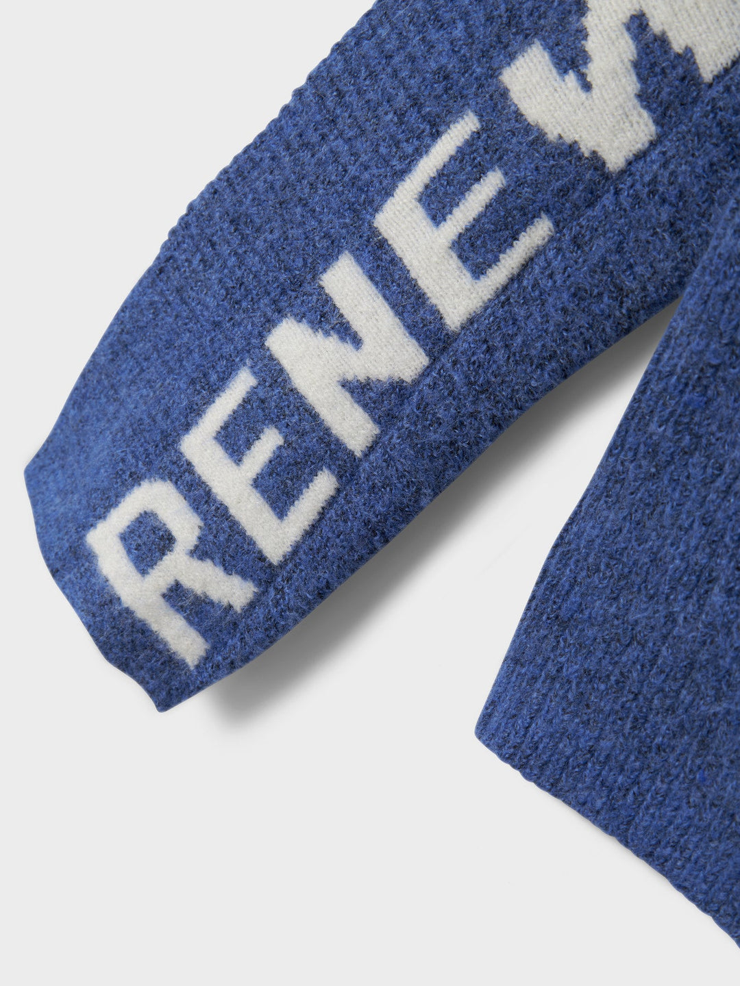 Name it Nuva Strikkegenser – Amparo Blue for barn - Brobrobrille