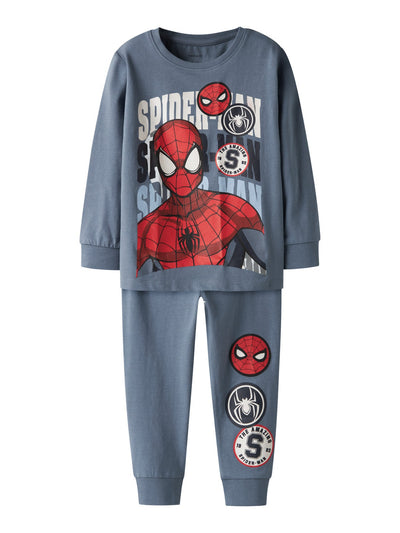 Name It Octi Spider - Man Pyjamas – Flint Stone for barn - Brobrobrille