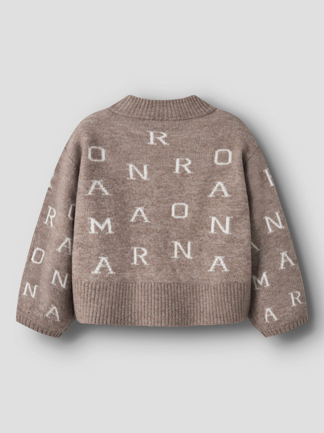 Name It Oflelia Oversize Strikkegenser – Stucco for barn - Brobrobrille