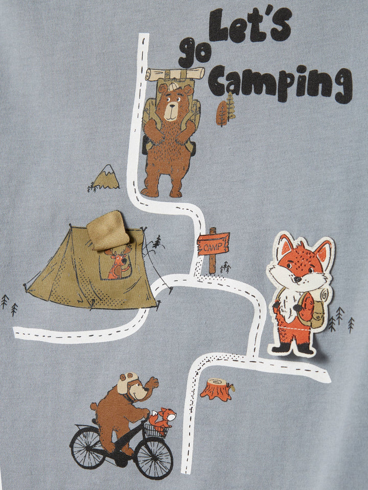 Name It Olen Langermet T - skjorte – Tradewinds for barn - Brobrobrille