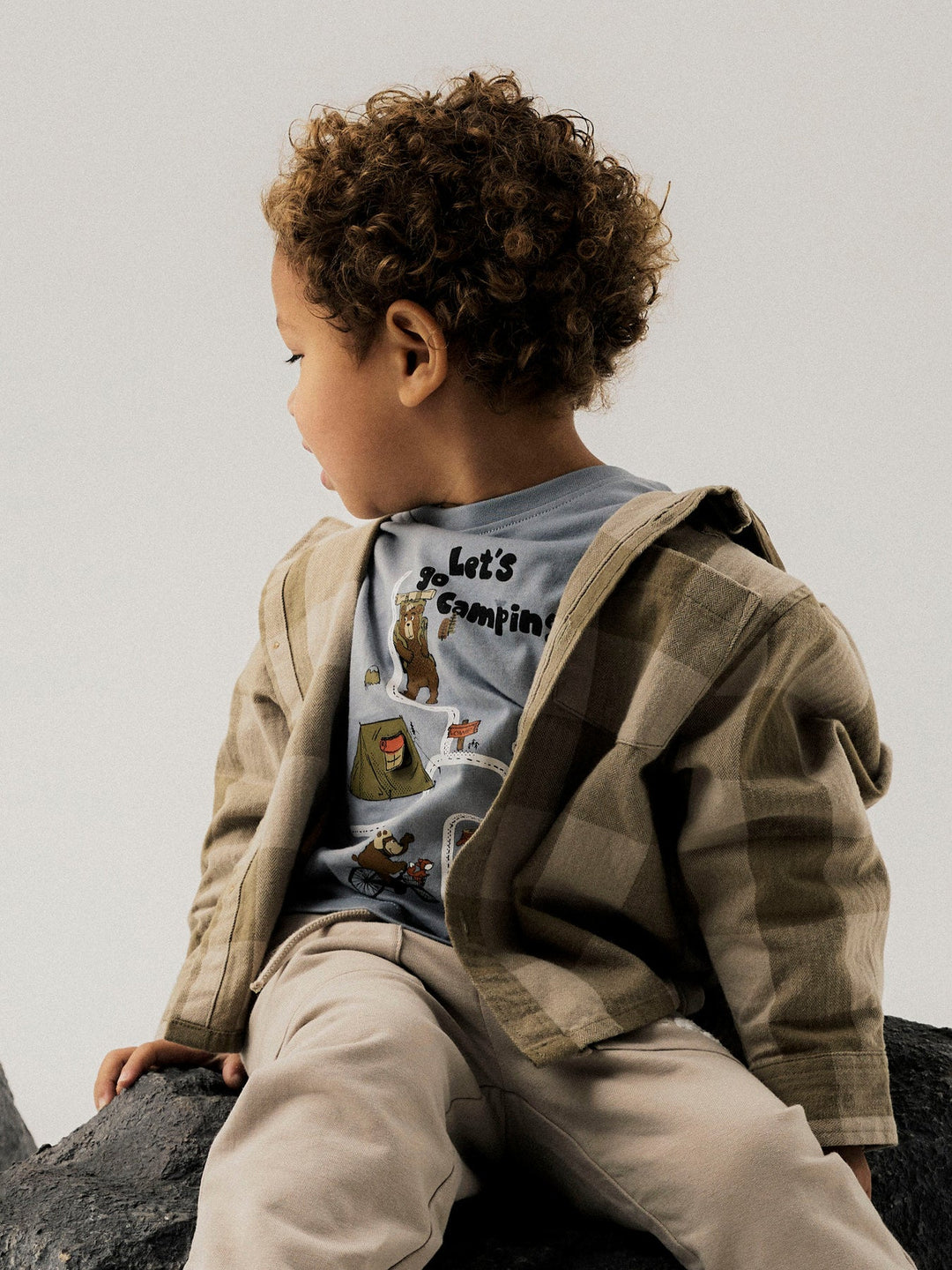 Name It Olen Langermet T - skjorte – Tradewinds for barn - Brobrobrille