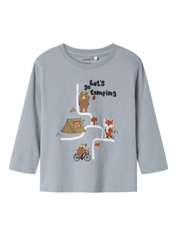 Name It Olen Langermet T - skjorte – Tradewinds for barn - Brobrobrille