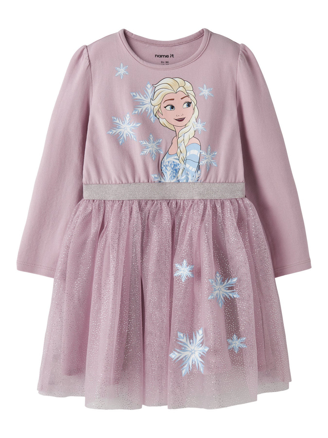 Name It Osimi Frozen Tyllkjole med Elsa - Keepsake Lilac for barn - Brobrobrille