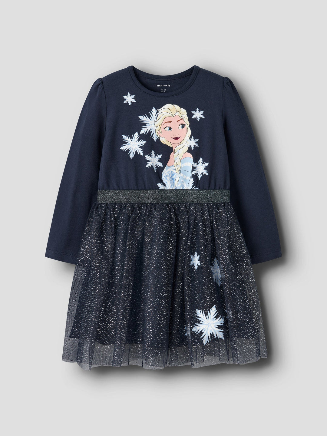 Name It Osimi Frozen Tyllkjole med Elsa - Navy Blazer for barn - Brobrobrille