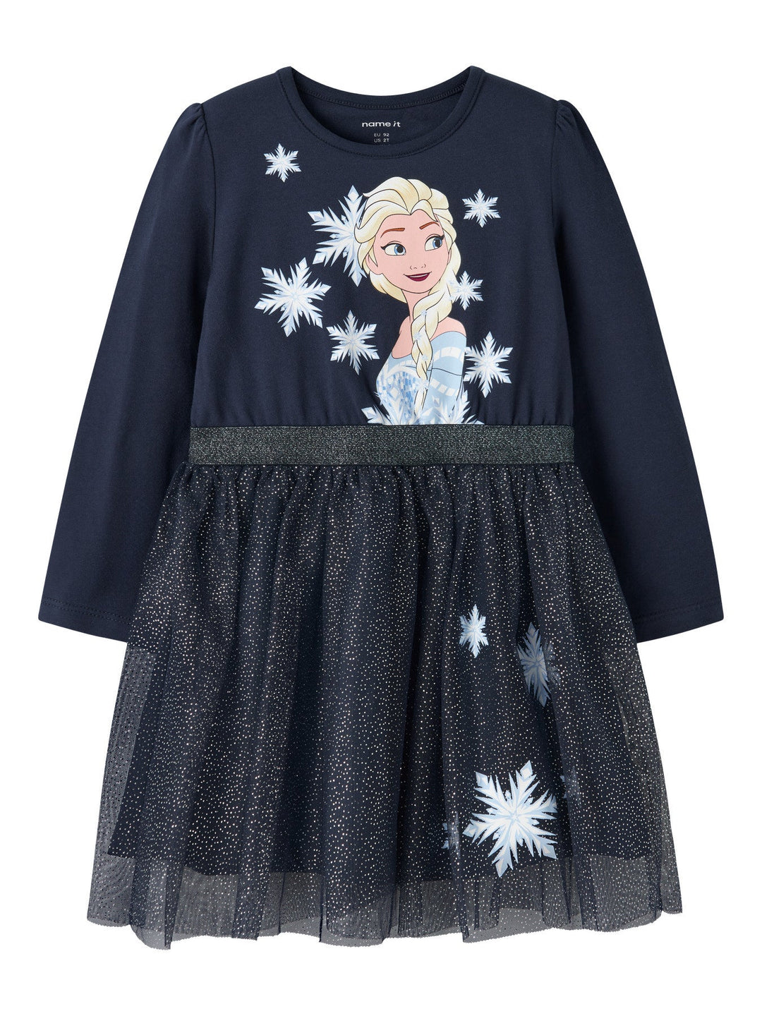 Name It Osimi Frozen Tyllkjole med Elsa - Navy Blazer for barn - Brobrobrille