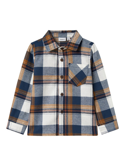 Name It Owenta Skjorte – Insignia Blue for barn - Brobrobrille