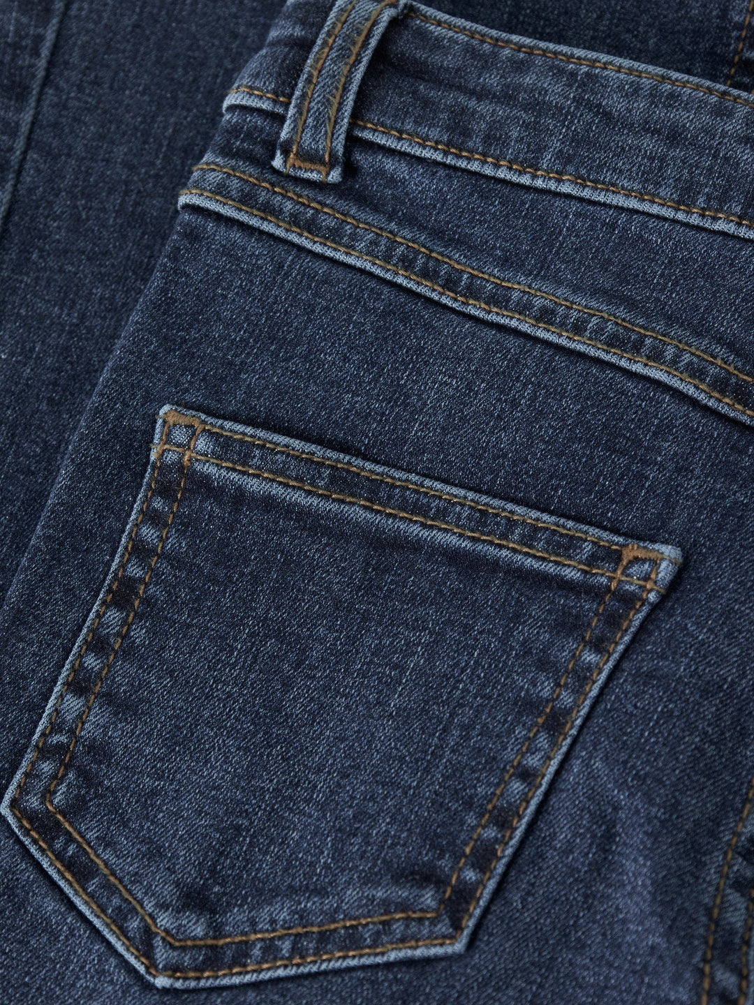 Name It Polly Bootcut Jeans - Dark Blue Denim for barn - Brobrobrille