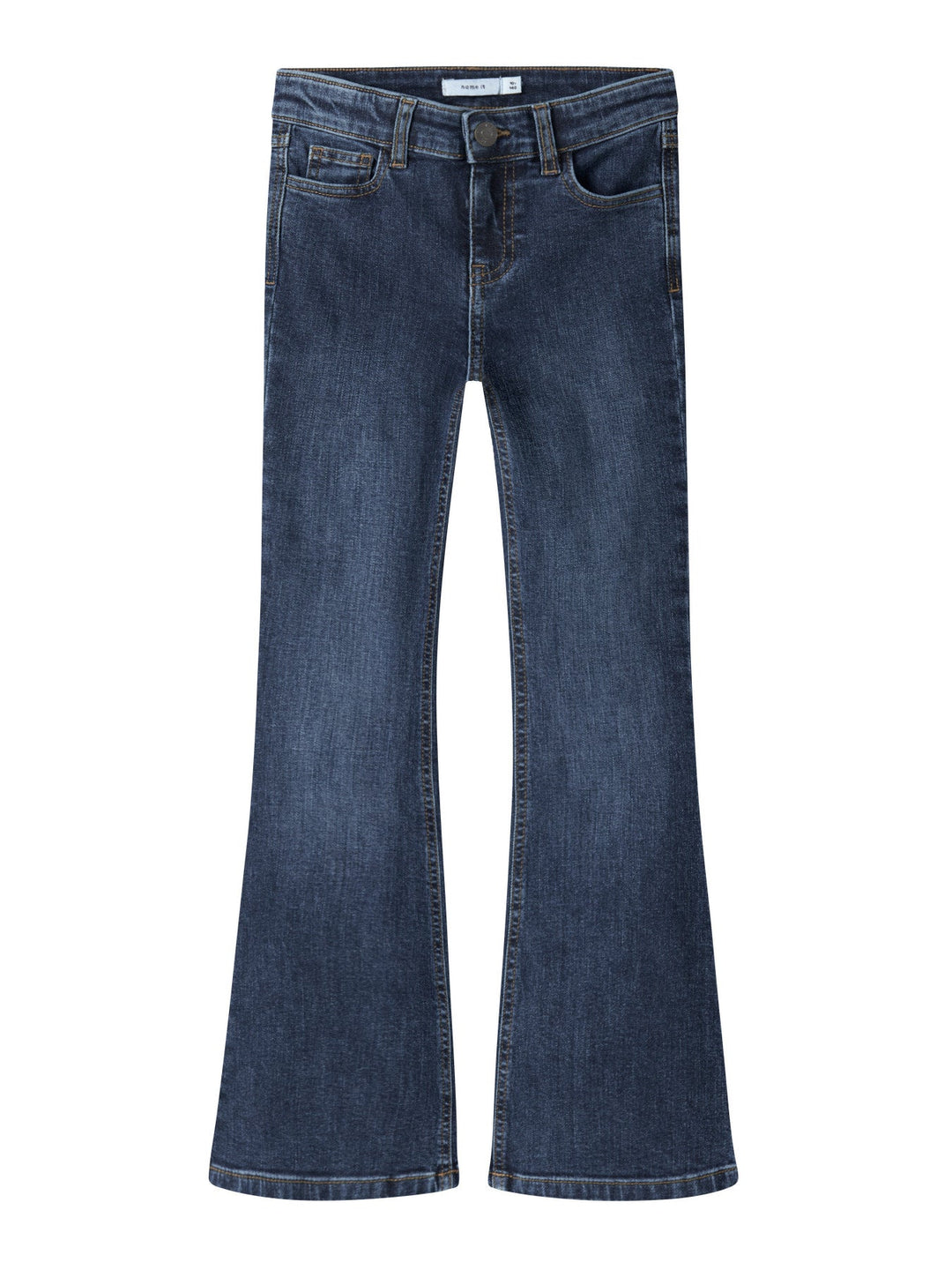 Name It Polly Bootcut Jeans - Dark Blue Denim for barn - Brobrobrille
