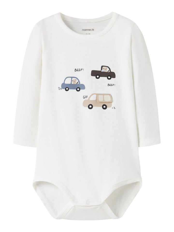 Name It Remus Langermet Body – Cloud Dancer for barn - Brobrobrille