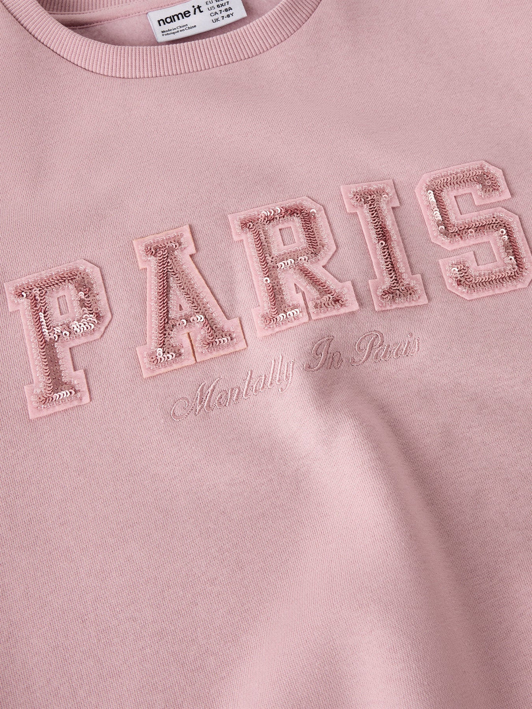 Name It Retta Sweatshirt – Keepsake Lilac for barn - Brobrobrille