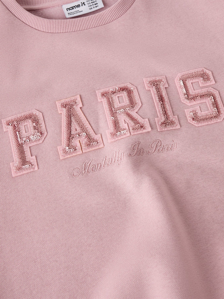 Name It Retta Sweatshirt – Keepsake Lilac for barn - Brobrobrille