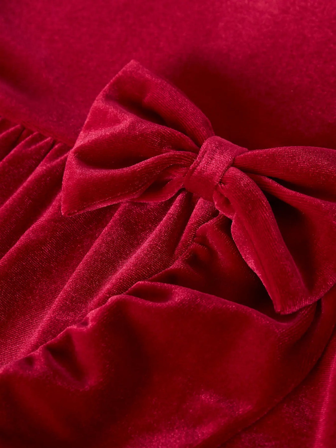 Name It Revelo Velourkjole – Jester Red for barn - Brobrobrille