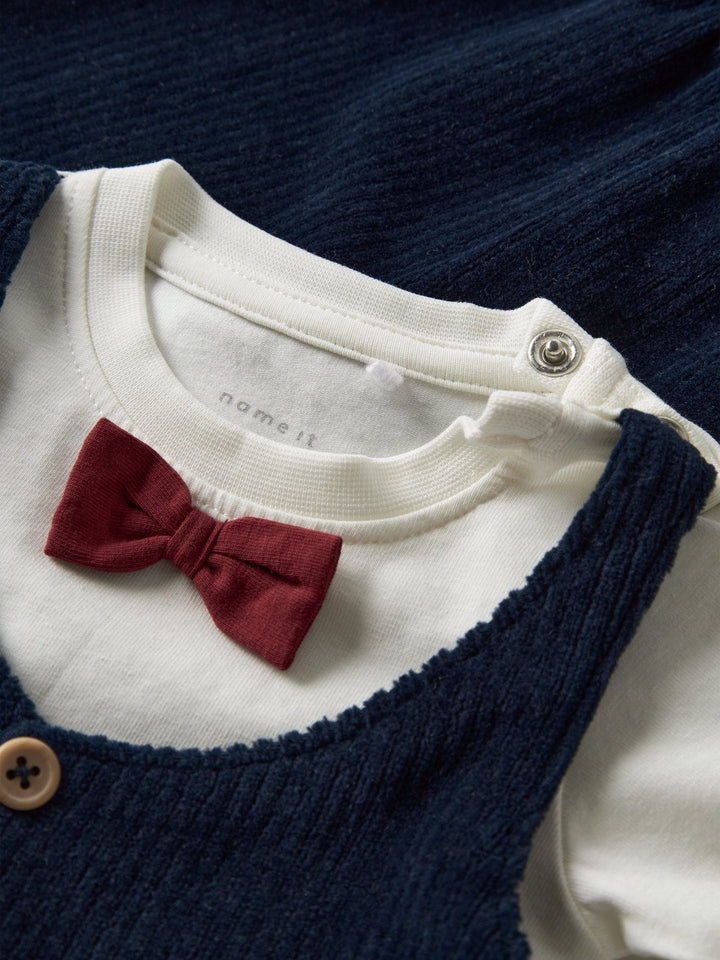 Name It Ronny Bodysett - Navy Blazer for barn - Brobrobrille