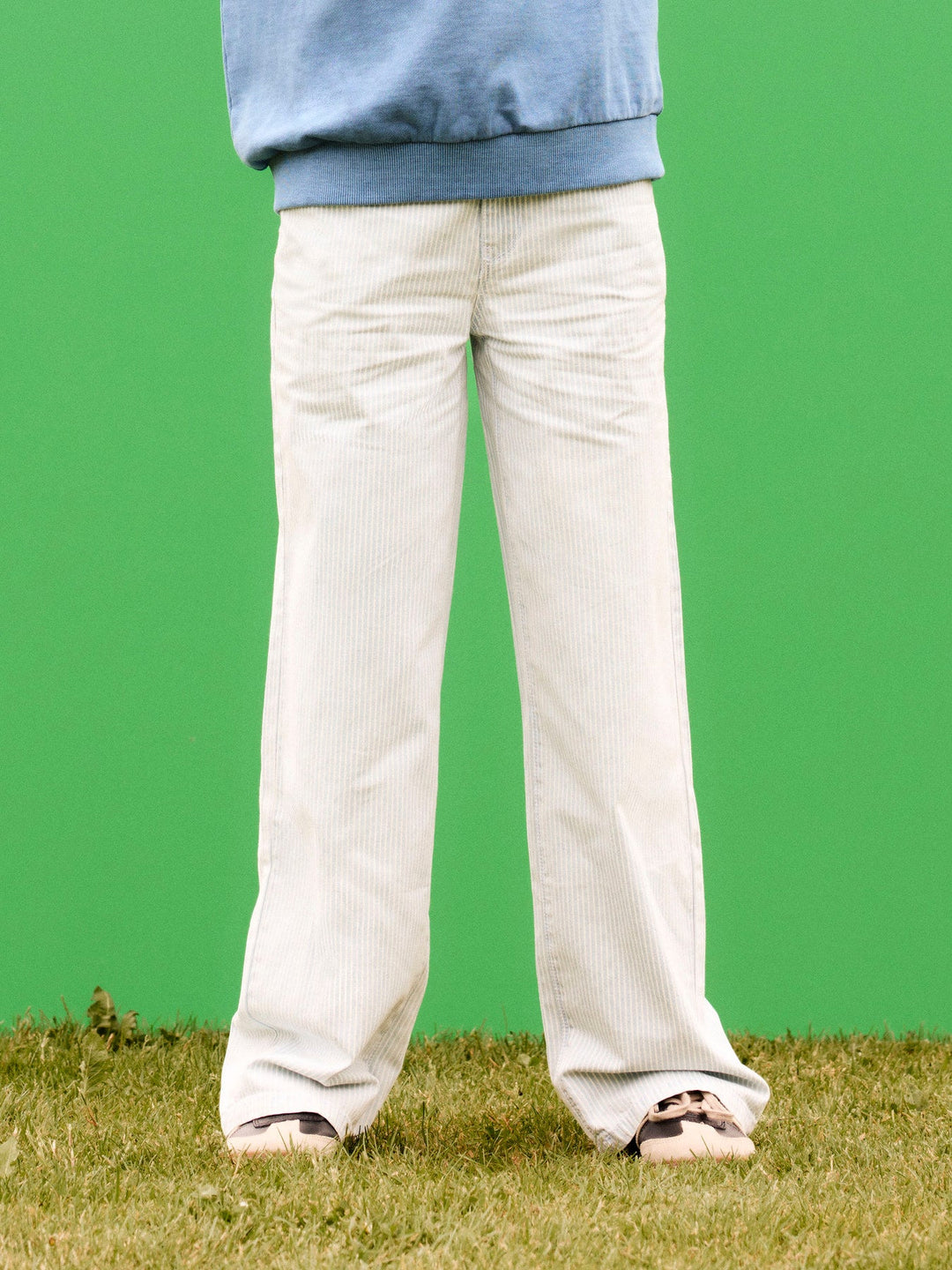 Name It Rose wide jeans til jente – Light Blue Denim for barn - Brobrobrille