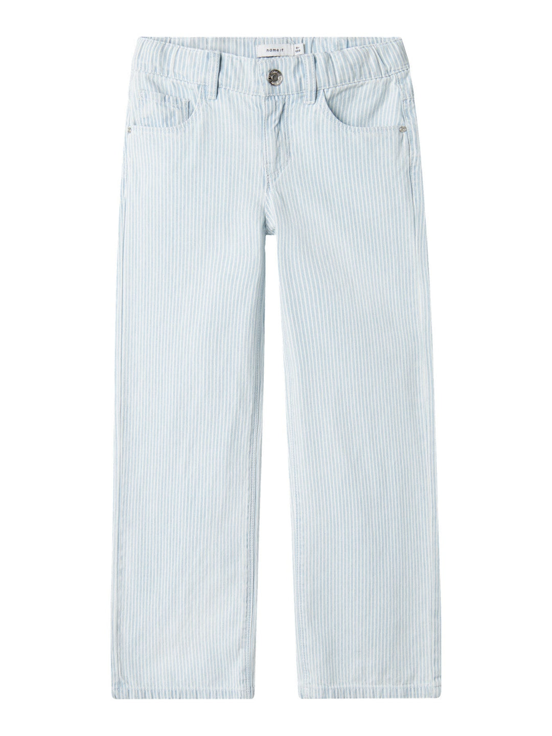 Name It Rose wide jeans til jente – Light Blue Denim for barn - Brobrobrille