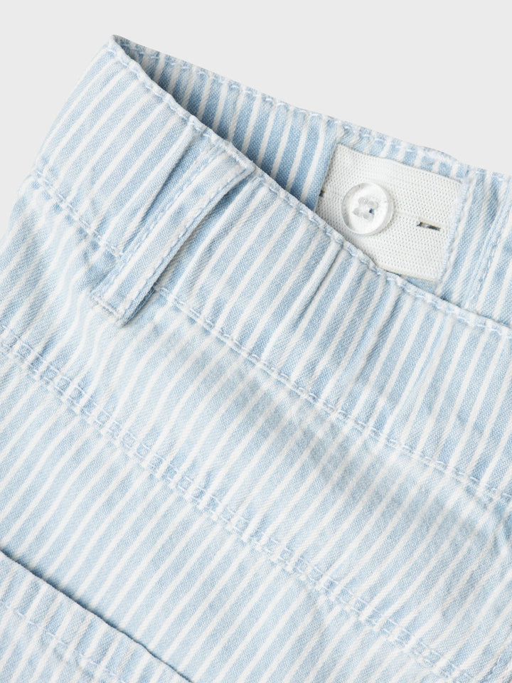 Name It Rose wide jeans til jente – Light Blue Denim for barn - Brobrobrille