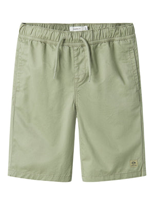 Name It Ryan Joggeshorts i twill – Tea for barn - Brobrobrille