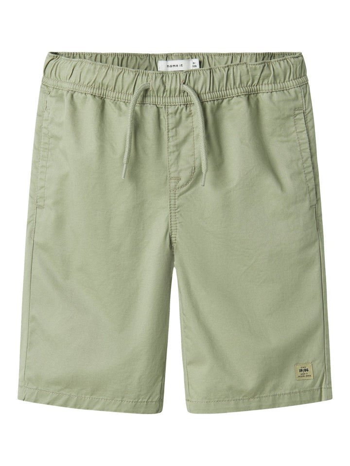 Name It Ryan Joggeshorts i twill – Tea for barn - Brobrobrille