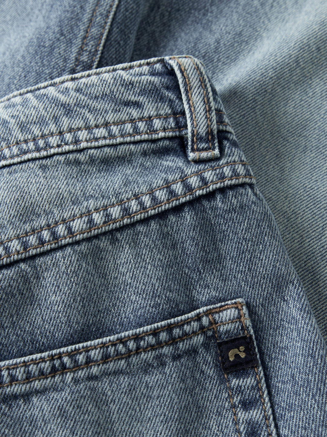 Name It Ryan Straight Jeans - Vintage Medium Blue Denim for barn - Brobrobrille