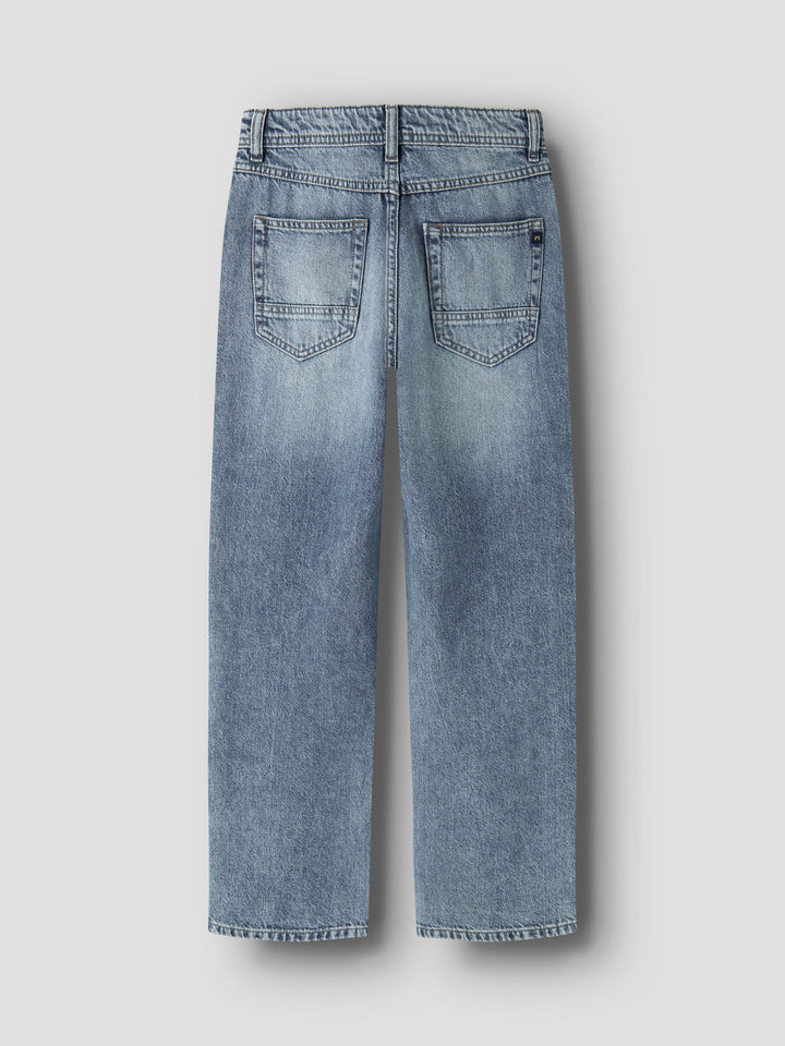 Name It Ryan Straight Jeans - Vintage Medium Blue Denim for barn - Brobrobrille