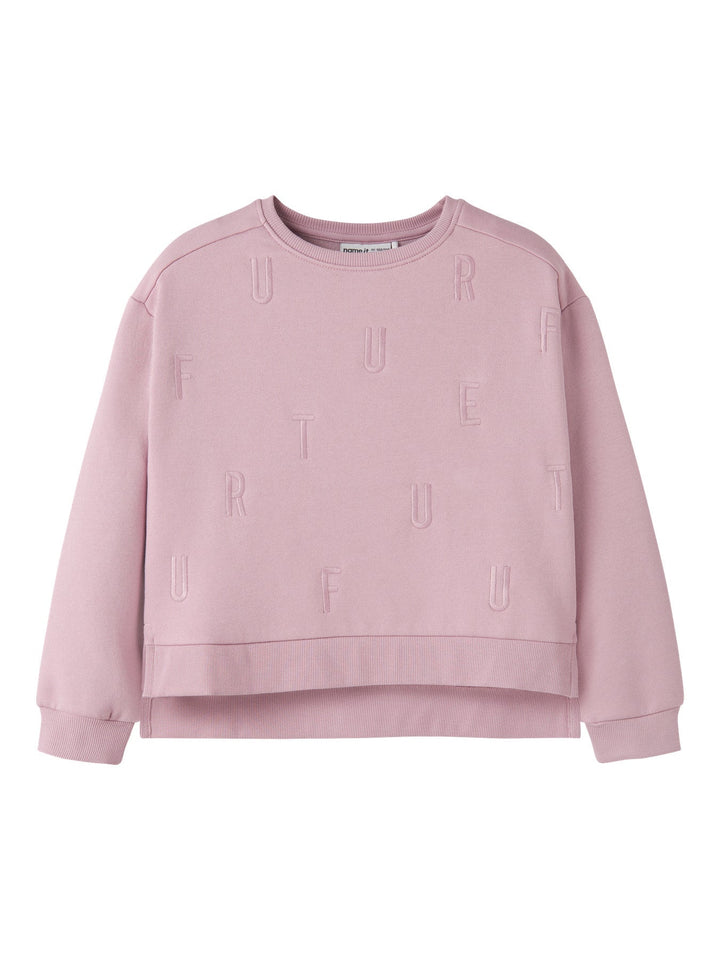 Name It Sebecca Sweatshirt - Keepsake Lilac for barn - Brobrobrille