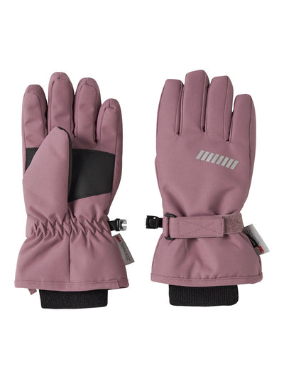 Name It Snow10 vanntette hansker for barn - Wistful Mauve for barn - Brobrobrille