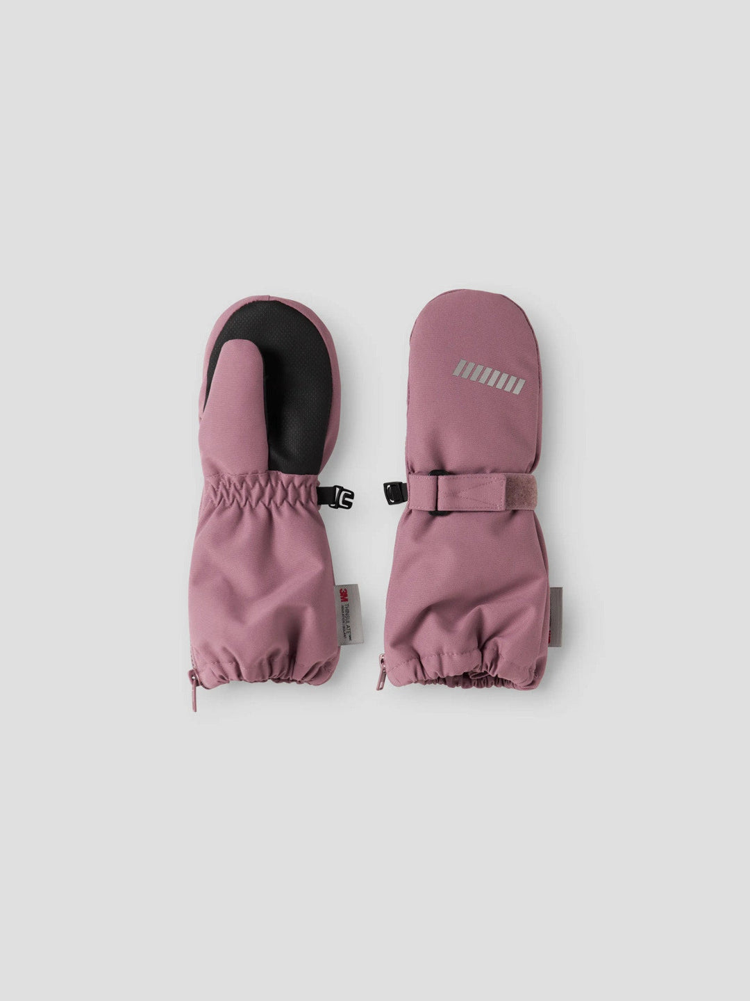 Name It Snow10 vanntette votter for baby - Wistful Mauve for barn - Brobrobrille