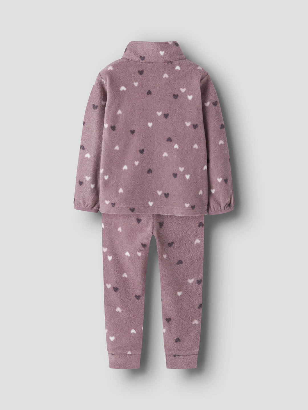 Name It Spektra Fleece Sett - Toadstool Hearts for barn - Brobrobrille