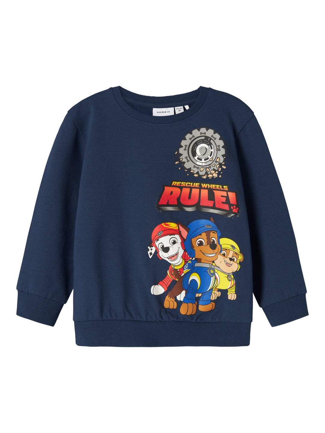 Name It Steffen Paw Patrol Genser – Insignia Blue for barn - Brobrobrille