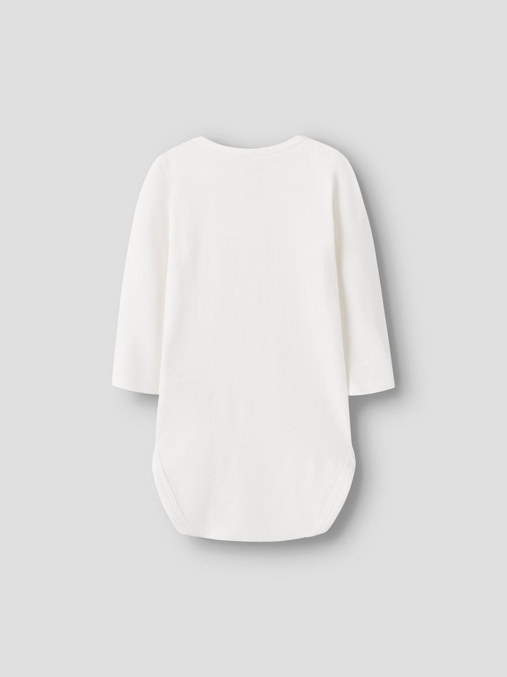 Name It Sunshine Langermet Body - Cloud Dancer for barn - Brobrobrille