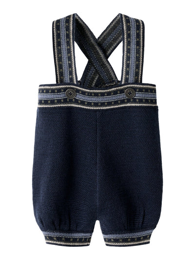 Name It Teen Strikket Buksedress XXVI - Dark Sapphire for barn - Brobrobrille