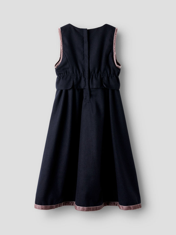 Name It Tena Spencer Kjole XXVI til barn - Dark Sapphire / Twilight Mauve for barn - Brobrobrille