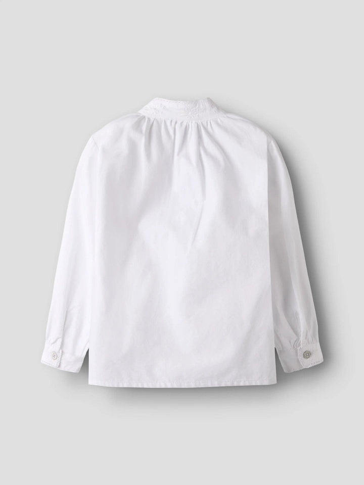 Name It Terina Skjorte XXVI til barn - Bright White for barn - Brobrobrille