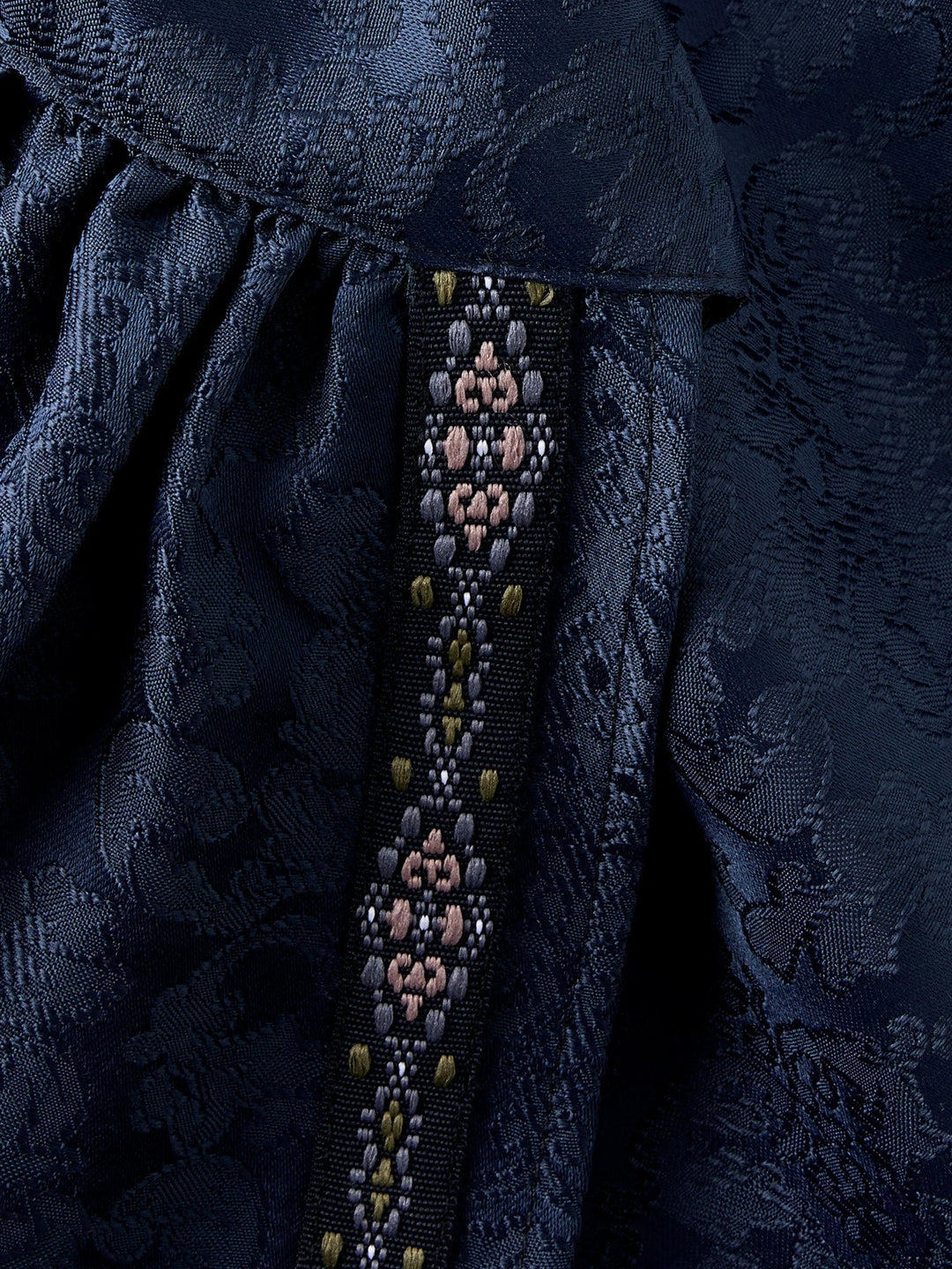 Name It Tetana Forkleskjørt Jacquard XXVI - Dark Sapphire for barn - Brobrobrille