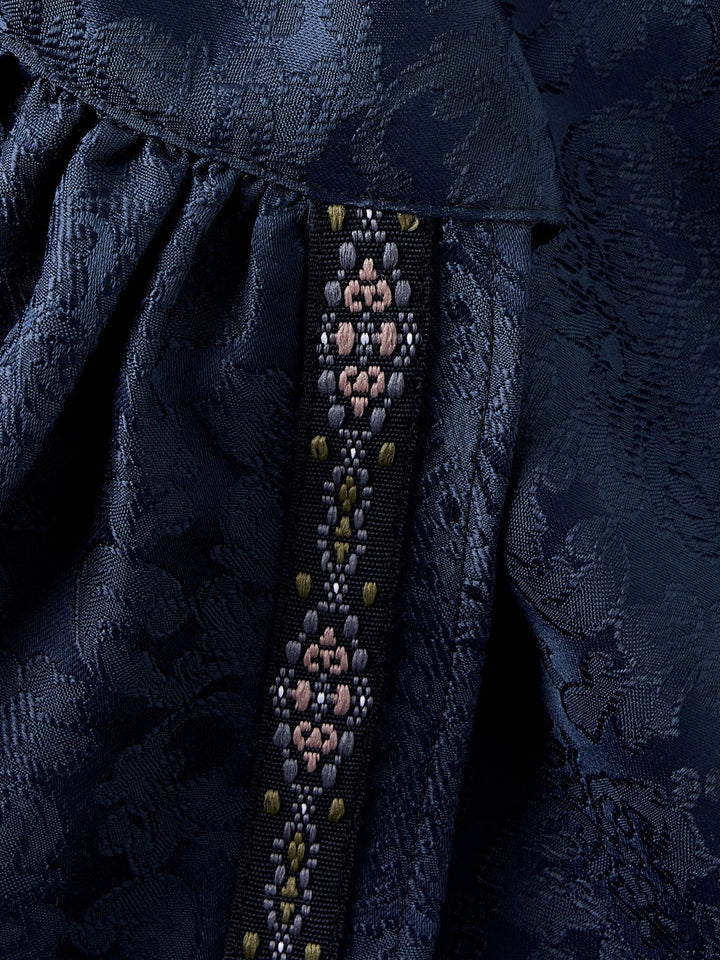Name It Tetana Forkleskjørt Jacquard XXVI - Dark Sapphire for barn - Brobrobrille