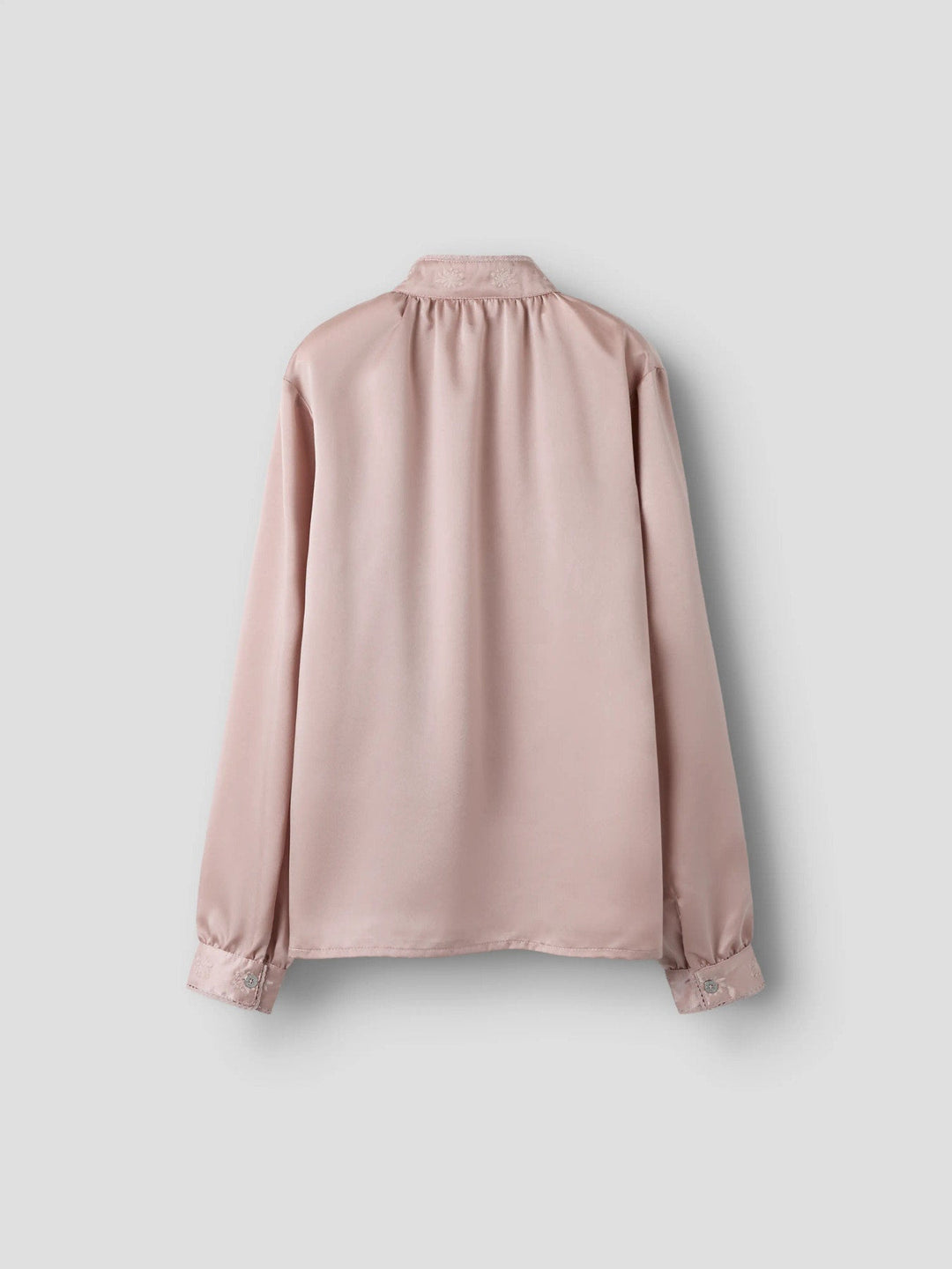 Name It Tetrine Skjorte XXVI til jente - Shadow Gray for barn - Brobrobrille