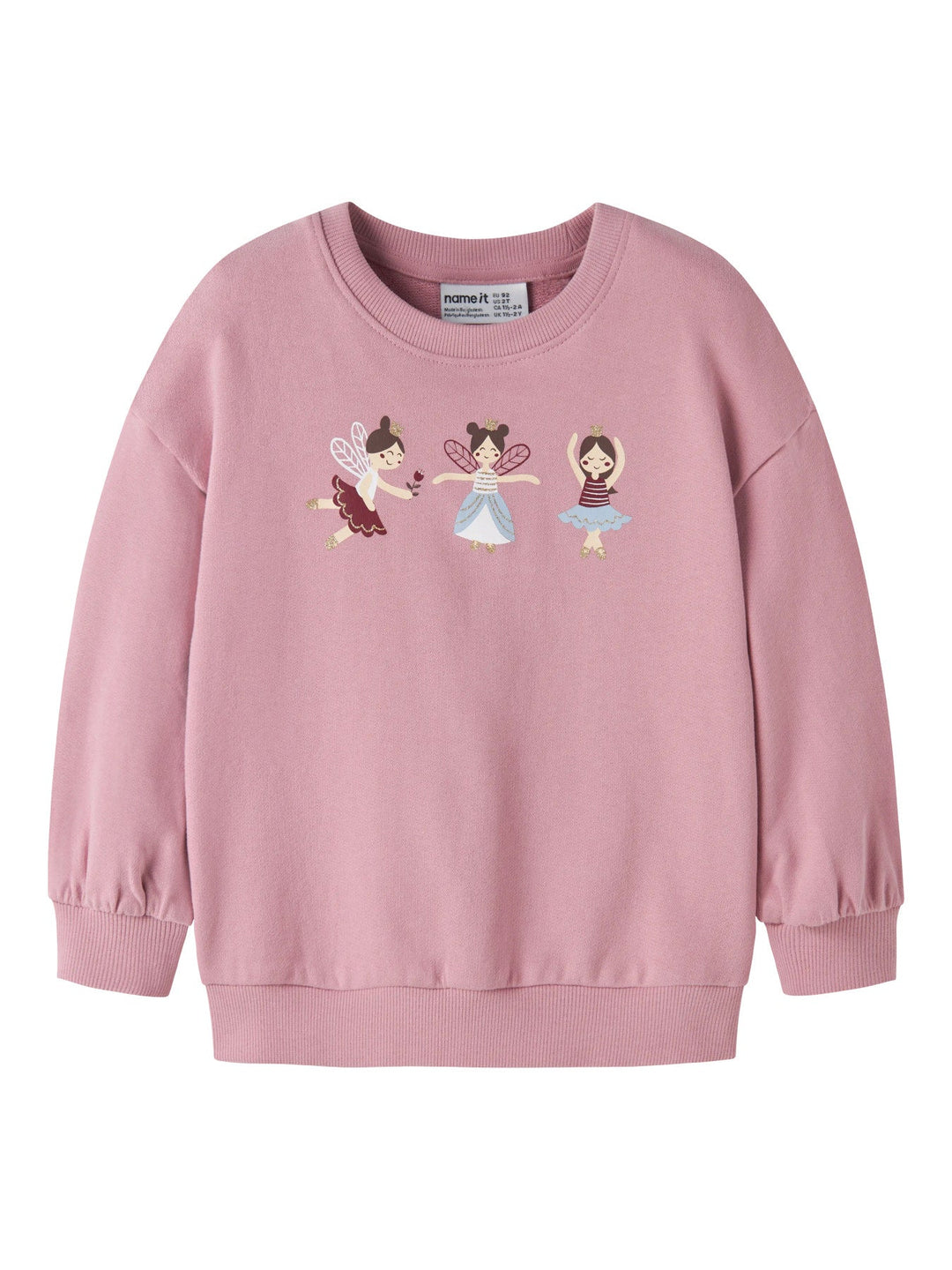 Name It Valona Genser - Lilas Fairies for barn - Brobrobrille