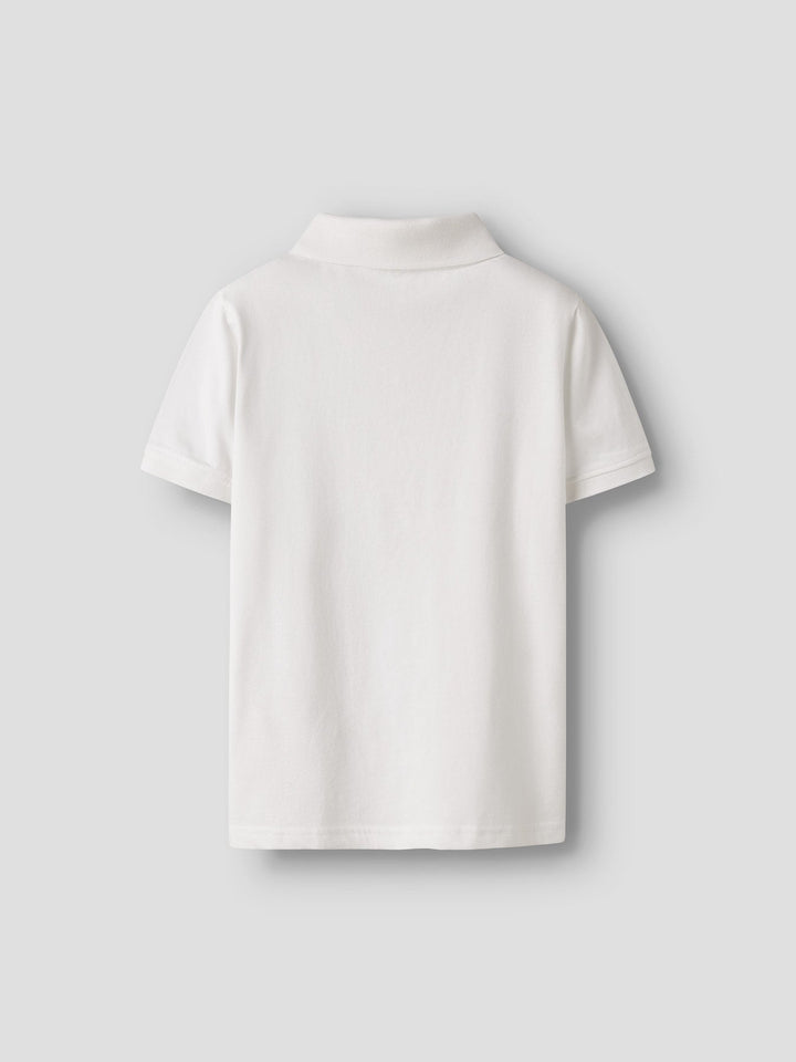 Name It Valukas Polo T - skjorte - Bright White for barn - Brobrobrille