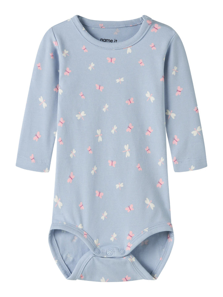 Name It Vandora Body - Subdued Blue Butterflies for barn - Brobrobrille